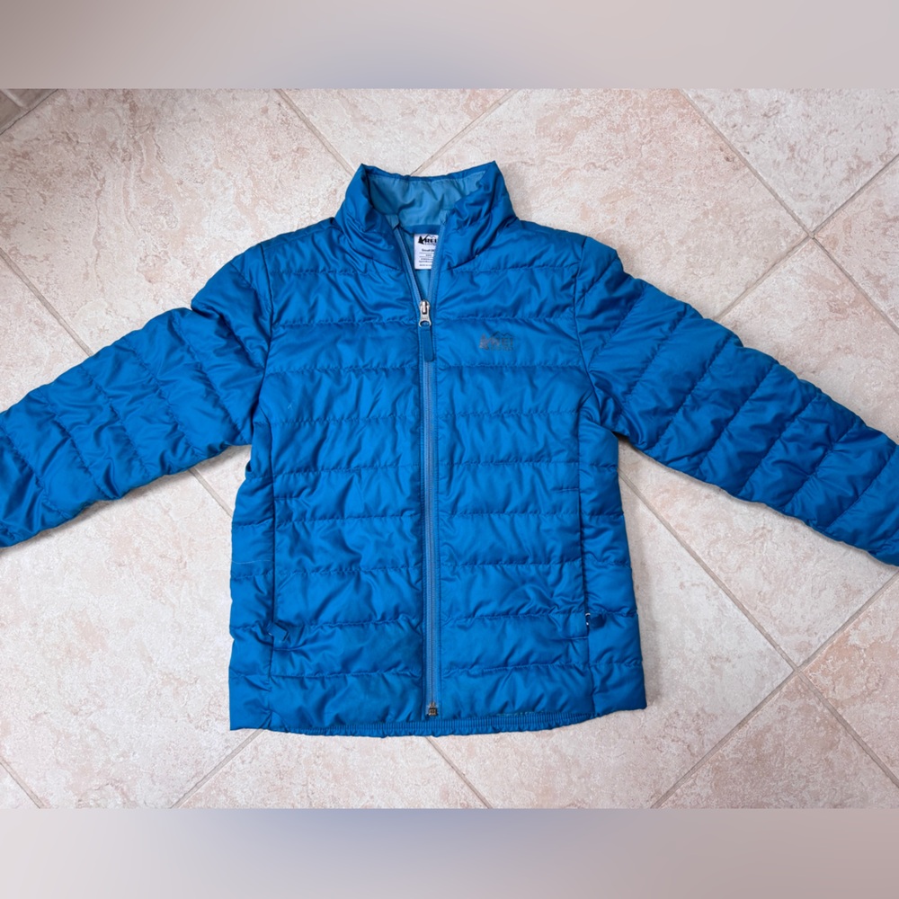 Teal/blue Puffer Jacket
